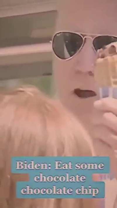 Eat chocolate chocolate chip