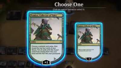 Tamiyo can DECLARE DOMINANCE so well in MTGA