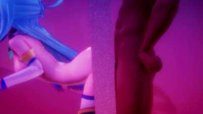 Aqua's Confession Hole Part 3 (mitsuboshiL) [Konosuba]