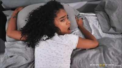 Gets Sneaky Fucked While Roommate Is Sleeping