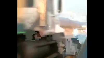 Man tries to stop traffic after car accident 