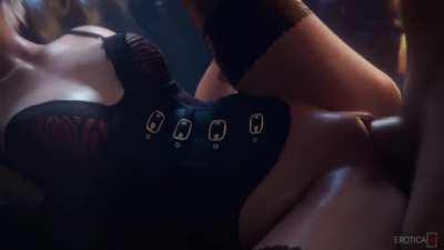 Christmas with Ashe (VGerotica) [Overwatch]