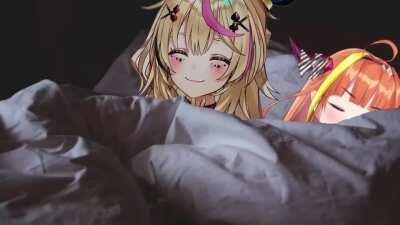 Polka asking Coco if she can be on Meme Review