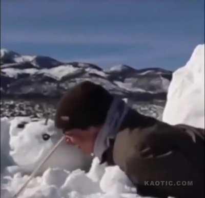 Snowman's Revenge ☃️