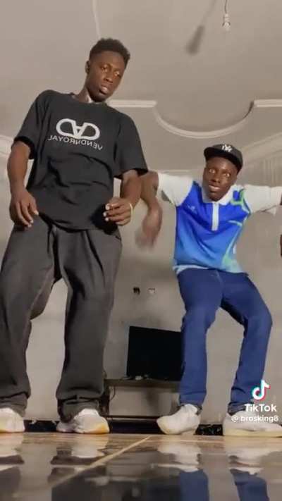 A flawless performance of the robot dance