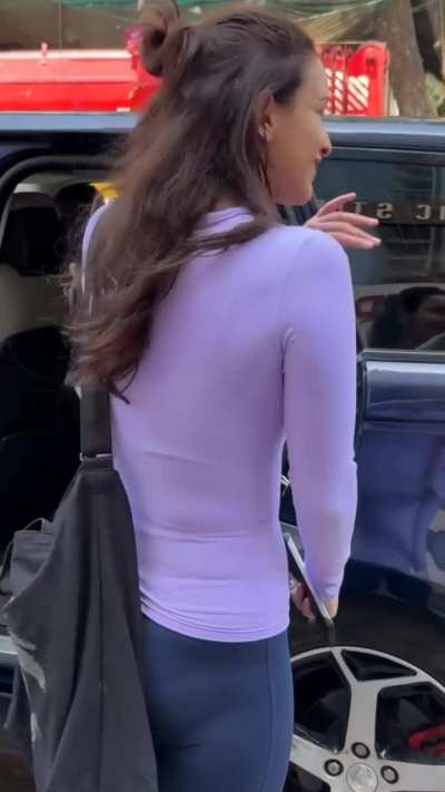 Papped post gym session