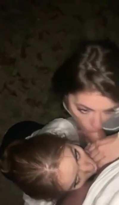 Suck it off, pass it on