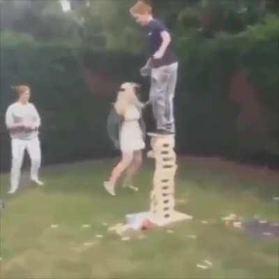 A lot going on, none of it makes sense.