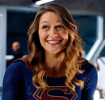 Kara’s excited for the league gangbang. [Melissa Benoist]