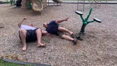 Big boy teeter totter