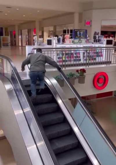 My second floor mall people needed me 45 minutes ago.