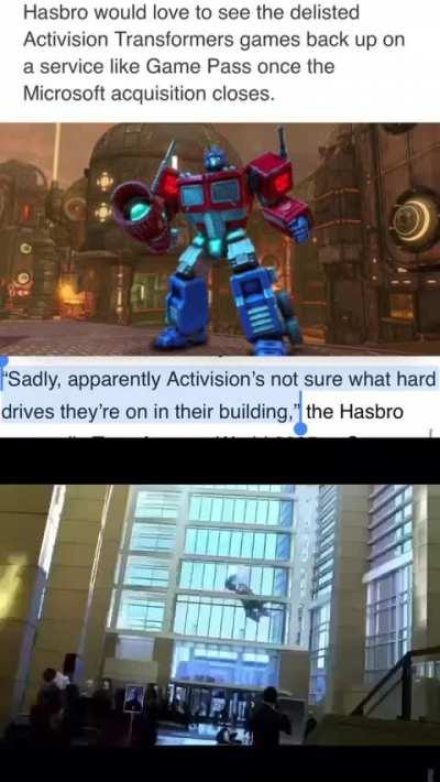 Me breaking into Activision HQ