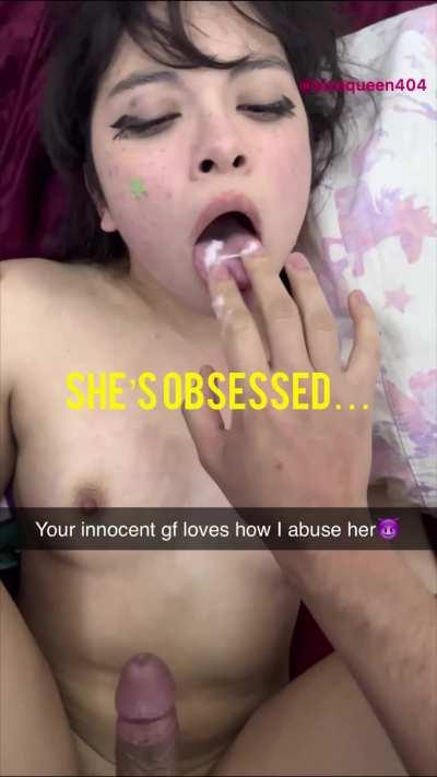Its natural selection, your bully beat you so bad he sent you to the hospital, your innocent girlfriend had no choice but to submit to his power, sheâs now obsessed with his abuse and high sex drive for your girlâ¦his breeding bitch