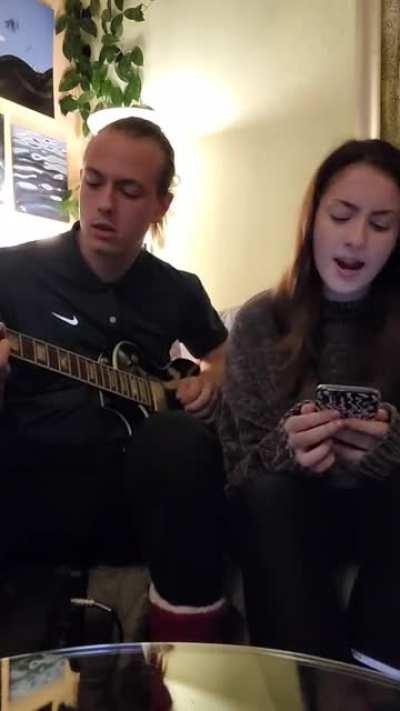 Just me and my GF casually jamming