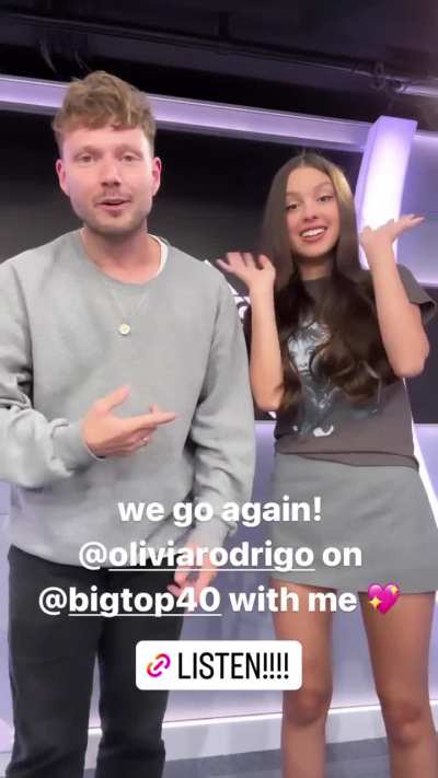 Olivia (and mostly Will) promoting their new interview - Listen to it in the comments!