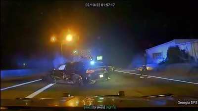 Dodge Charger almost cooks GSP in Atlanta - 100mph chase