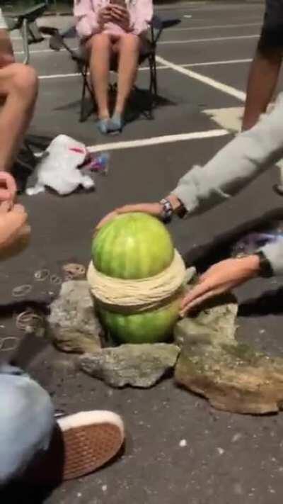 Death by watermelon