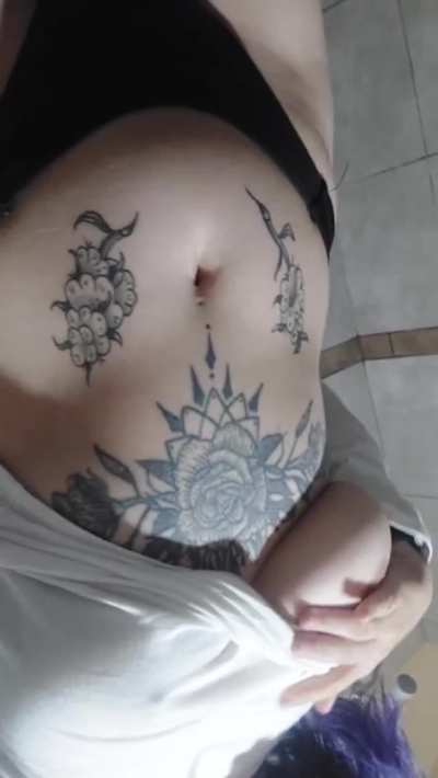 I'll make you lick all of my tattoos