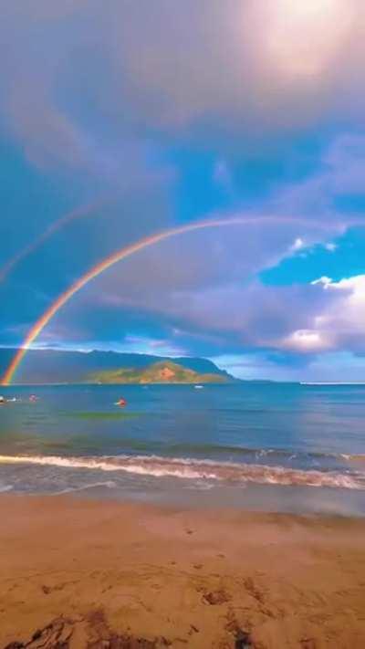 🔥 See a lucky rainbow