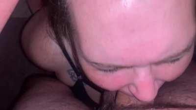 I love when daddy fucks my throat