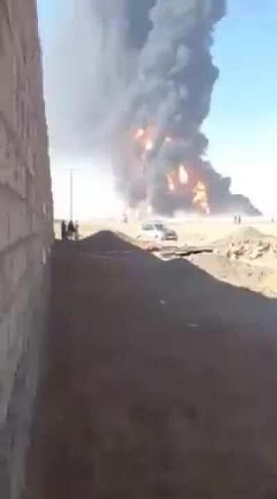 Gas tanker explodes at customs post on Iran-Afghanistan border, 10 hurt - February 13 2021