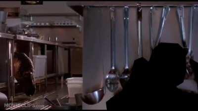 Got inspired by the image background and made a video hiding from the dinos!