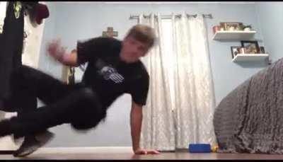 Been breakdancing for a bit now, tomorrow is my first day as a mascot at my school, what y’all think?