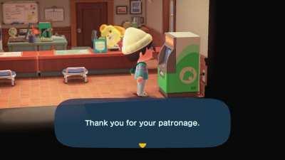 When Isabelle and Tom are stretching, you can here Isabelle's bell jingling!