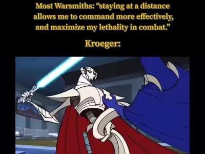 If you read Angel Exterminatus, you know how fucking insane he can get.