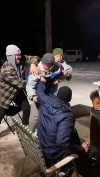 They had me in the first half