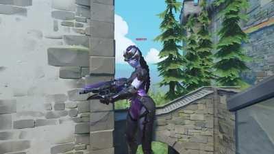 Not widow being the vayne of overwatch 