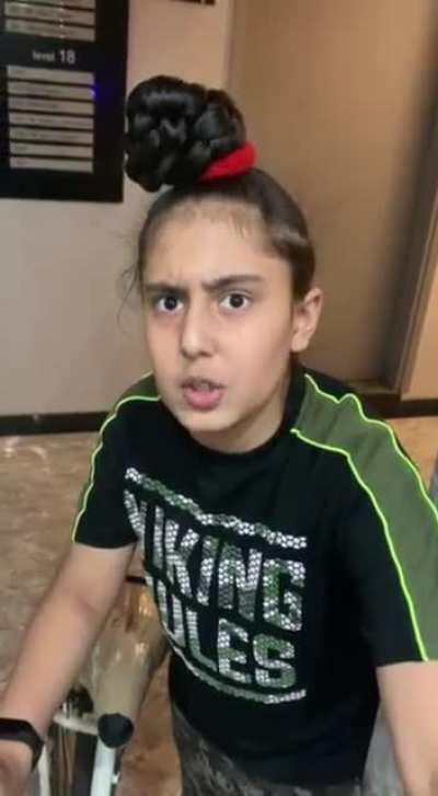 Anti mask kid tries to enter lift in his society which has covid patients