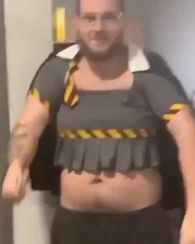 Blursed Cosplay With Theme Song