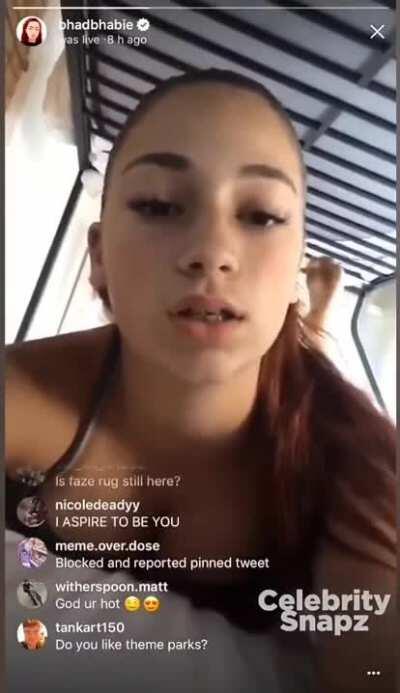 Danielle Bregoli feet in pose