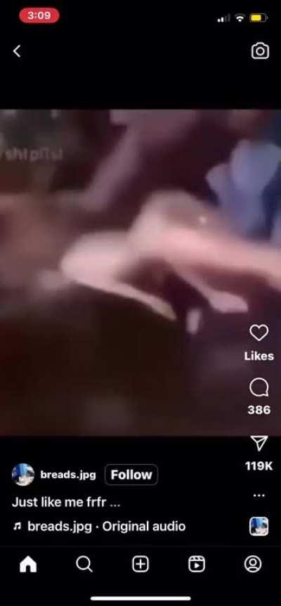 Damn buzz even yo girl getting clap by DK toy