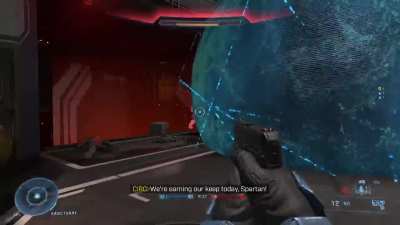 I hadn’t played the map before and thought he was escaping to a lower floor…