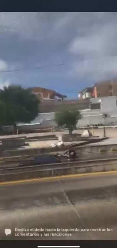 The police allegedly killed a protester in Barranquilla.