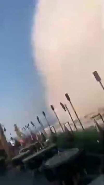 Huge explosion in Beirut, happened 30 min ago