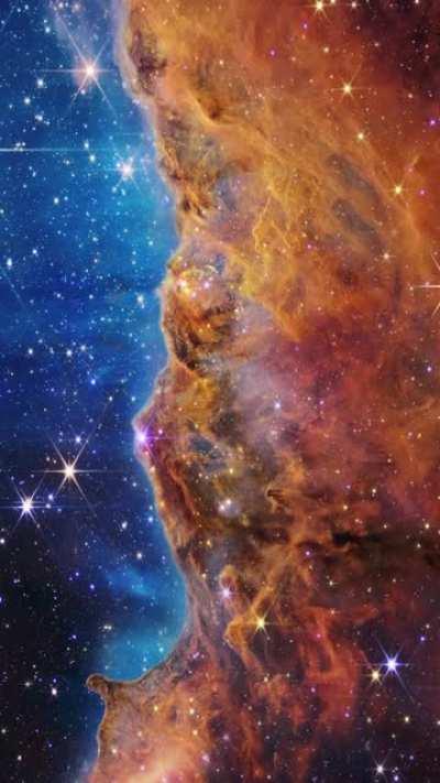 I made a 3d animated wallpaper from one of the new JWST images!