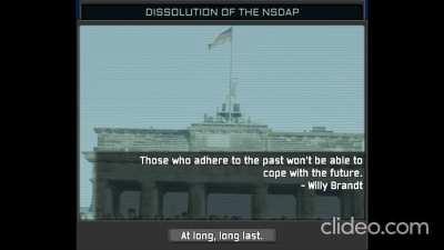 I present: the Dissolution of the NSDAP!