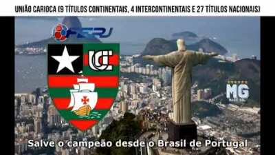 hino da união carioca continua sendo o hino mais lindo do futebol brasileiro