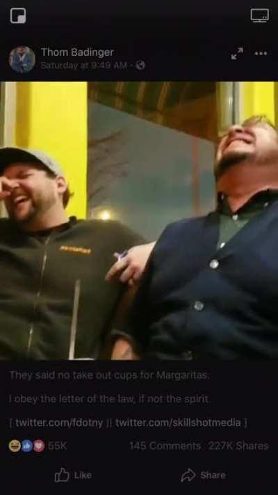 Thinking outside the take-out box.