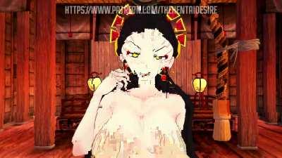 DAKI hentai sex video. daki DOMINATES YOU 🥵 DEMON SLAYER HENTAI