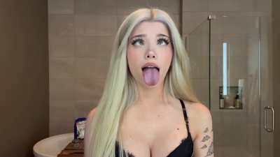 tell me, am i doing it right? 👅