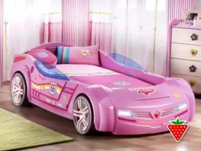 Çilek araba yatak