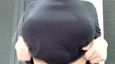 A little busty tease to get you through your day :)