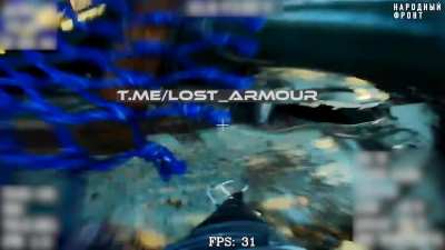 Ukrainian T-72EA eliminated with multiple fiber optic drones. February 2025