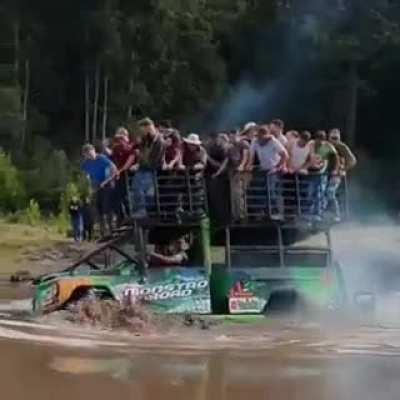 HMF while I drive this carthing into the swamp