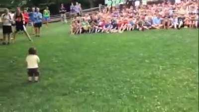 15 month old controls 500 boys at Camp Rockmond