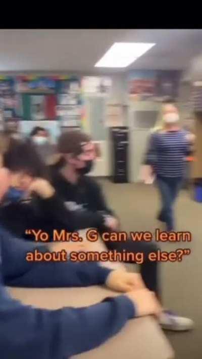 Coolest teacher ever award goes to: